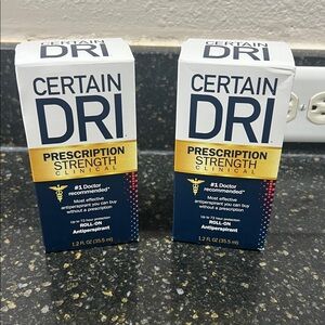 Prescription Strength Antiperspirant